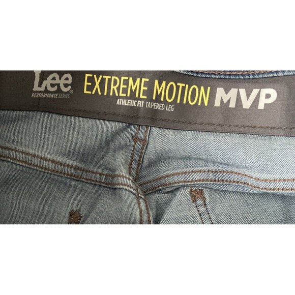 Lee Jeans Extreme Motion MVP Athletic Fit Tapered Leg Performance Series 32x36 - Picture 9 of 11